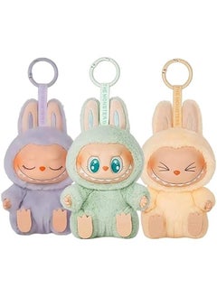 Arabest Labubu Keychain - Adorable Plush Bag Charm for Keys & Backpacks - Soft Toy Keyring, Stylish Home Decor Gift  - Image 1
