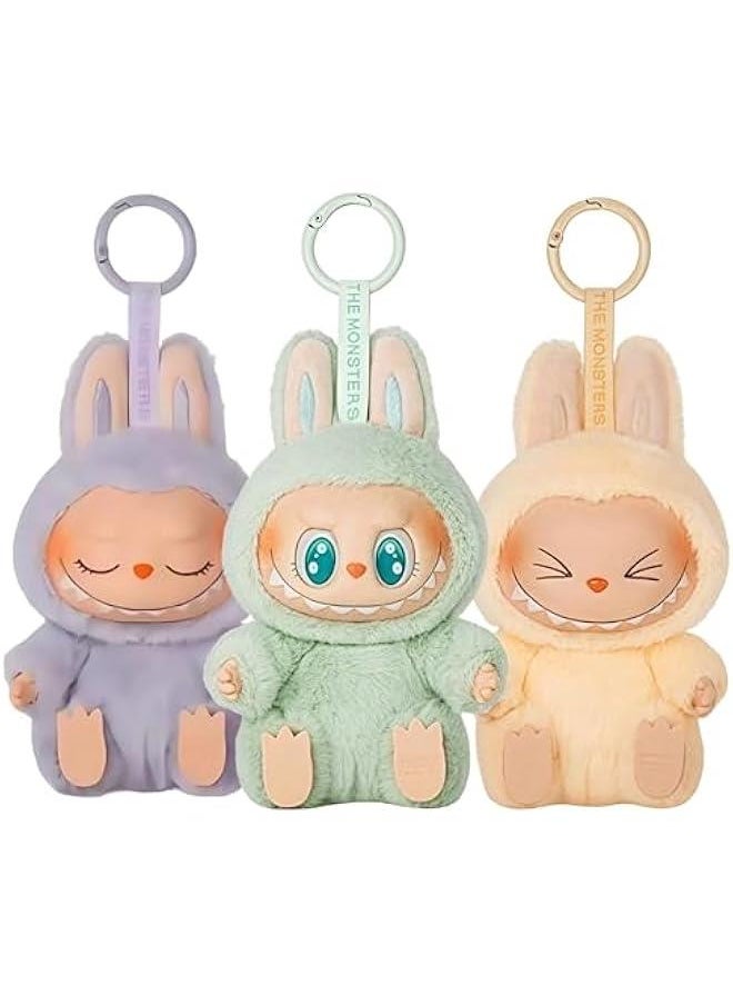 Arabest Labubu Keychain - Adorable Plush Bag Charm for Keys & Backpacks - Soft Toy Keyring, Stylish Home Decor Gift  - Image 1