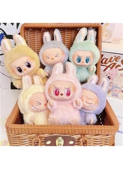 Arabest Labubu Keychain - Adorable Plush Bag Charm for Keys & Backpacks - Soft Toy Keyring, Stylish Home Decor Gift  - Image 5
