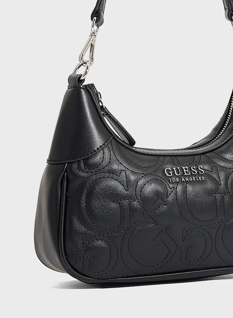 GUESS Berkton Mini Top Zip Over Satchels