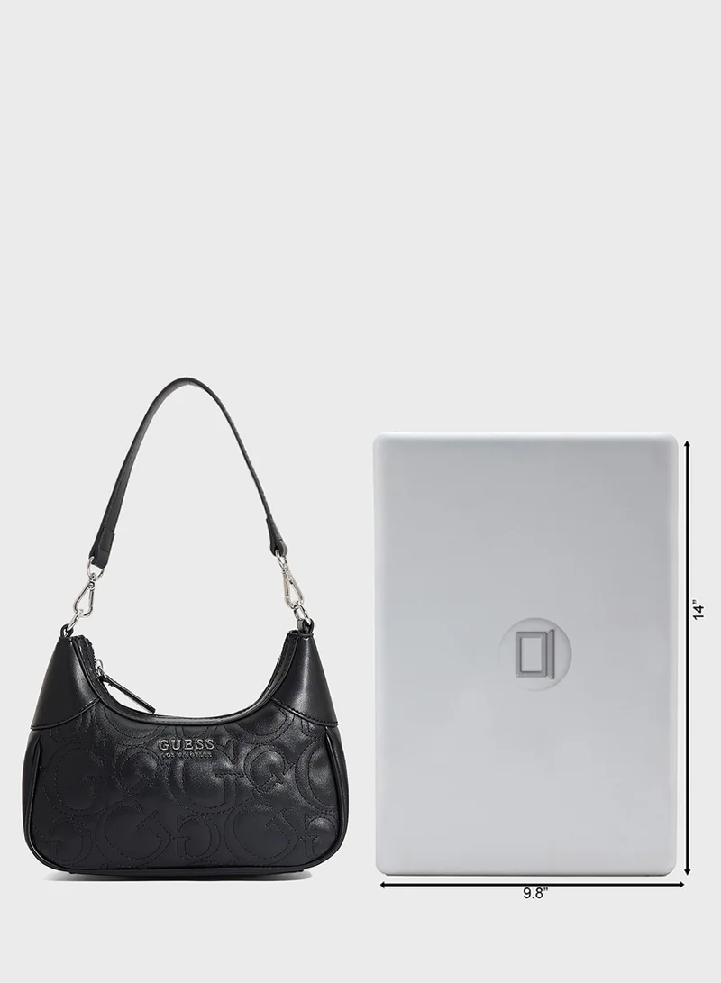 GUESS Berkton Mini Top Zip Over Satchels
