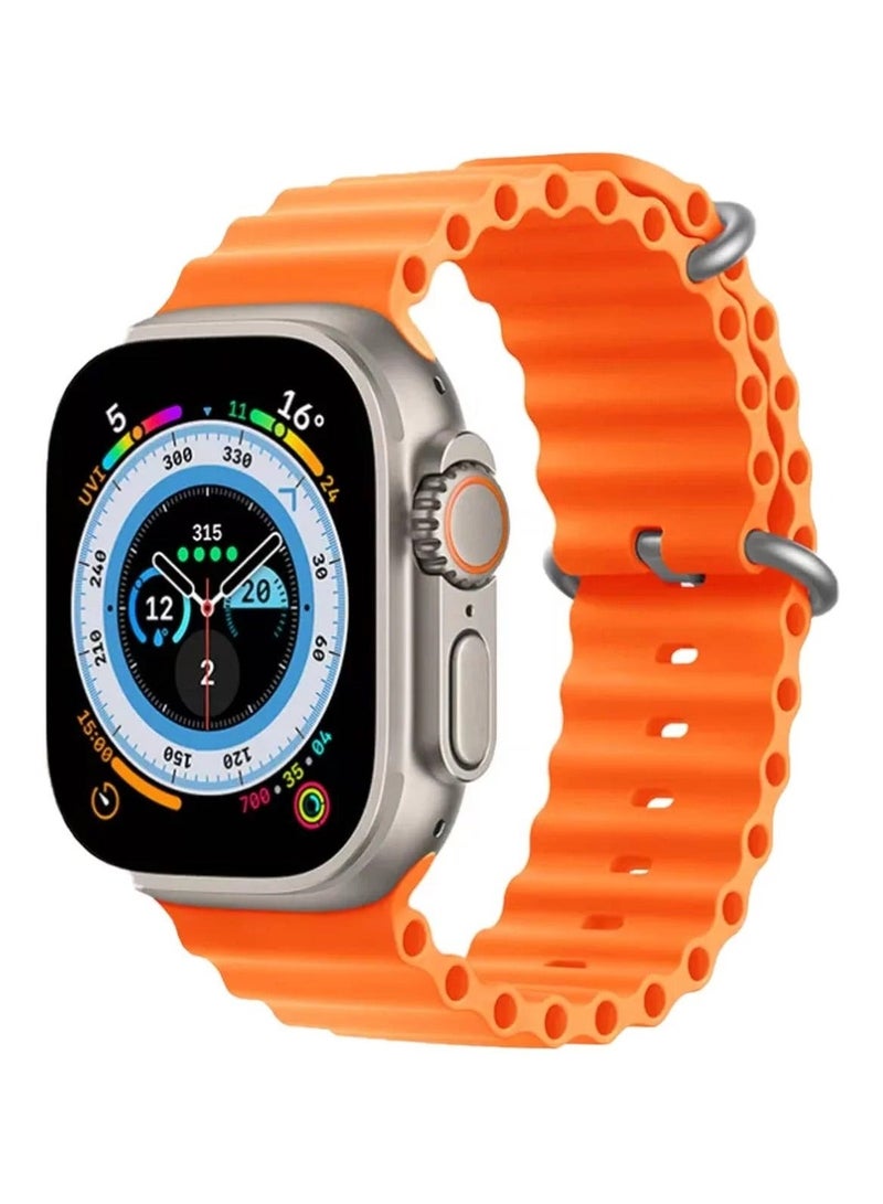 ساعة ذكية Ultra 7+1 لحساب السعرات الحرارية و استقبال الرسائل و المكالمات  و تدعم اللغة العربية 49 مم - Image 2