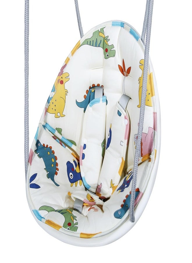 FEISIKE Toddler Swing Cushion - FEISIKE Baby Swing Outdoor Seat Insert Pad Compatible with Coconut Toddler Swing Egg Swing for Toddlers Ages 6-36 Months, Detachable and Washable(Swing Not Included) - Image 1