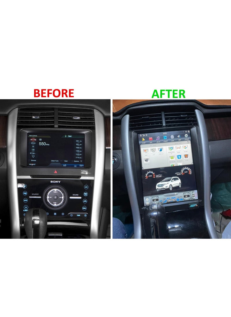 UKMASTER - Android Monitor for Ford Edge 2011-2015 | Tesla - Image 1