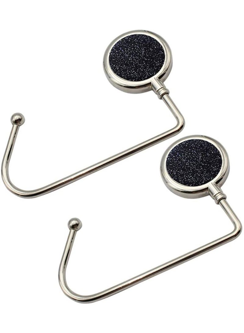 Y&D 2 Pcs Handbag Purse Hanger Hook Alloy Durable Bag Hooks Backpack Desktop Holders - Image 1