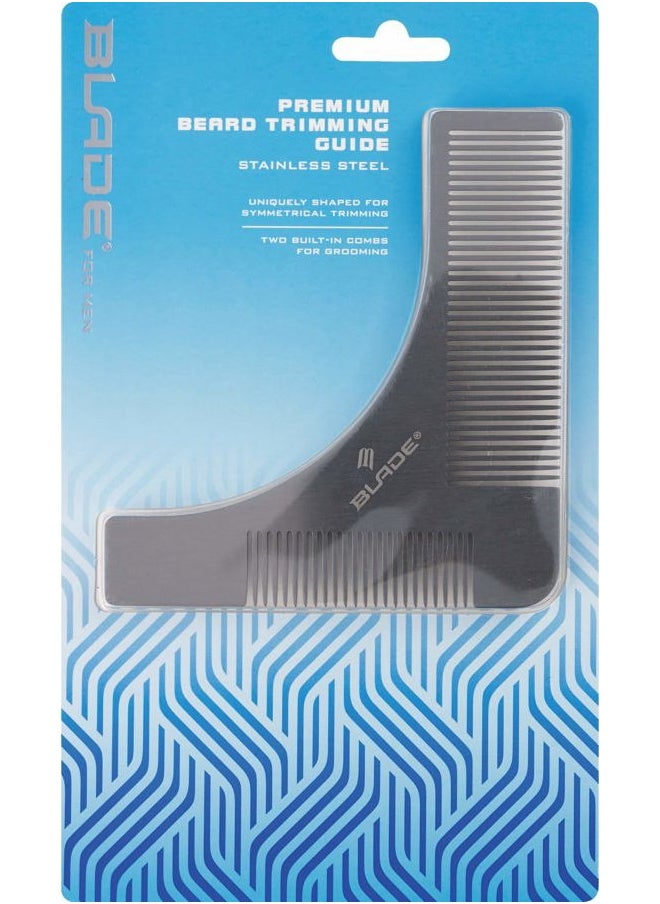 cvs Premium Beard Trimming Guide, by Blade 1 EA 