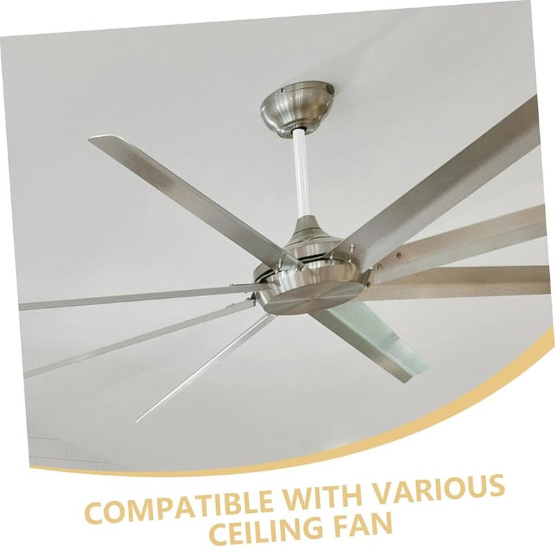 قضيب تمديد مروحة السقف البديل للاتصال المزدوج للأسقف العالية 12 بوصة - Image 5