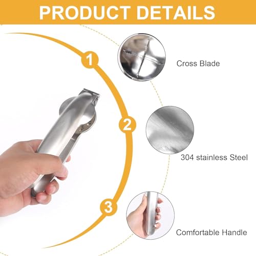 Hoxxu Stainless Steel Chestnut Cutter Tool Chestnut Opener Tool Chestnut Open Clip Chestnut Knife Chestnut Cracker Tool Chestnut Peeler Nut Cutter - Image 4