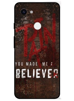 Protective Case Cover For Google Pixel 3A Smart Series Printed Protective Case Cover for Google Pixel 3A Pain You Made Me A Believer