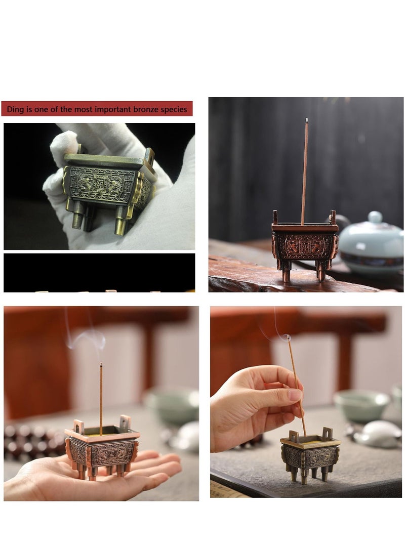 Captaintech Retro Incense Burner, Creative Home, 2 Pcs Mini Incense, Burner Creative Home Decor Table Ornament suitable for home decoration - Image 2