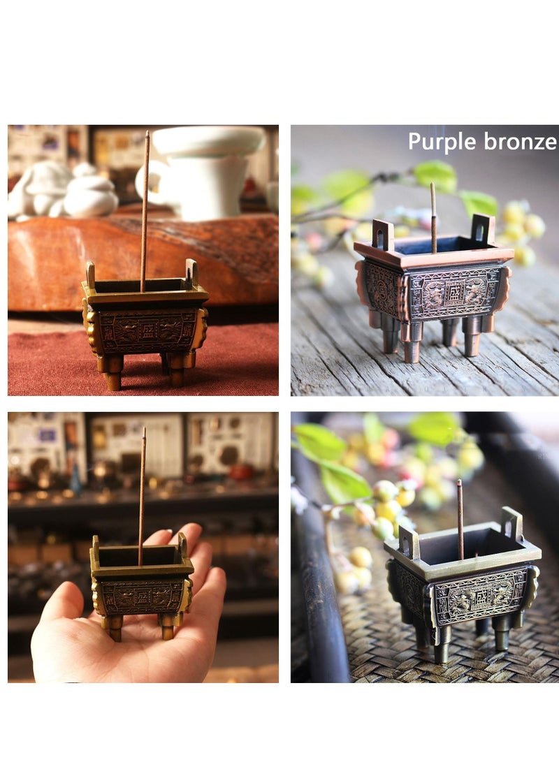 Captaintech Retro Incense Burner, Creative Home, 2 Pcs Mini Incense, Burner Creative Home Decor Table Ornament suitable for home decoration - Image 3