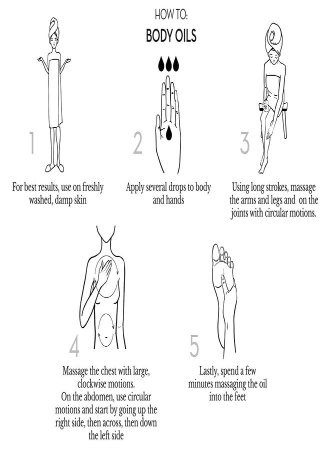 Uma زيت الجسم المضاد للشيخوخة المطلق من UMA | 100% طبيعي وغير سام | زيت جسم أيورفيدي لتقليل التجاعيد والبقع الداكنة | لمظهر أكثر إشراقًا وثباتًا وترطيبًا | (3.4 أونصة سائلة)  - Image 5