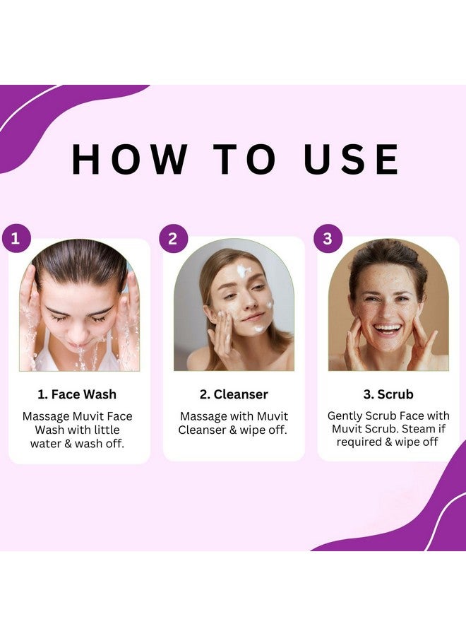 Aroma Treasures Muvit Facial Kit One Time Use - Image 5