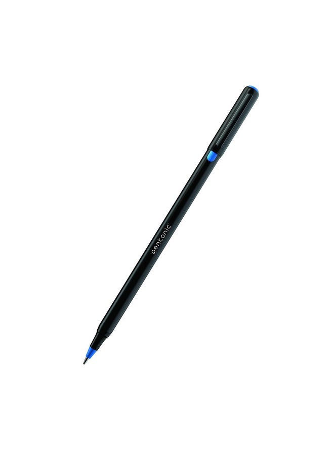 Pentonic Pentonic 0.7mm Ball Point Pen Tumbler Pack | Black Body | Blue Ink | Pack of 50 Pens  - Image 3