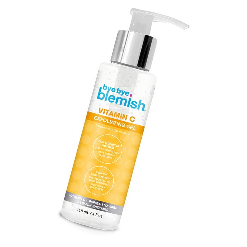 Bye Bye Blemish Vitamin C Gel Exfoliator  Gentle Exfoliating For Face  Face Scrubbing Wash For Brightening And Blemishes