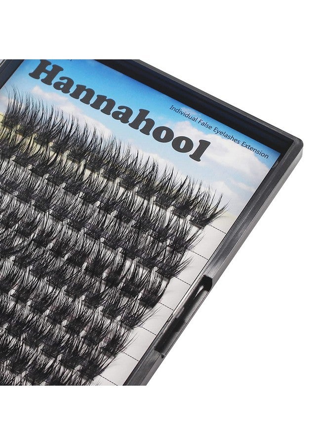 Hannahool Large Tray1020Mm To Choose Diy Eye Lashes Extensions 120 Cluster Wide Stem Eyelashes Soft And Lightweight Individual False Eyelashes Dramatic Look (10Mm) - Image 1