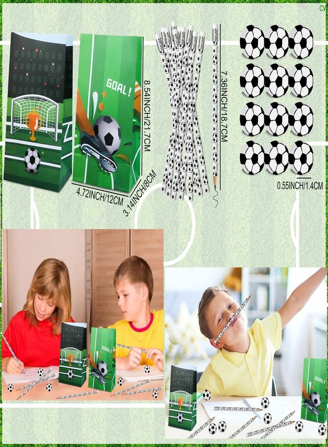 Moncinday 232Pcs Soccer Party Favors - Soccer Theme Birthday Party Decoration for Carnival Prizes, Pinata Filler Goodies Bag Fillers - Image 3