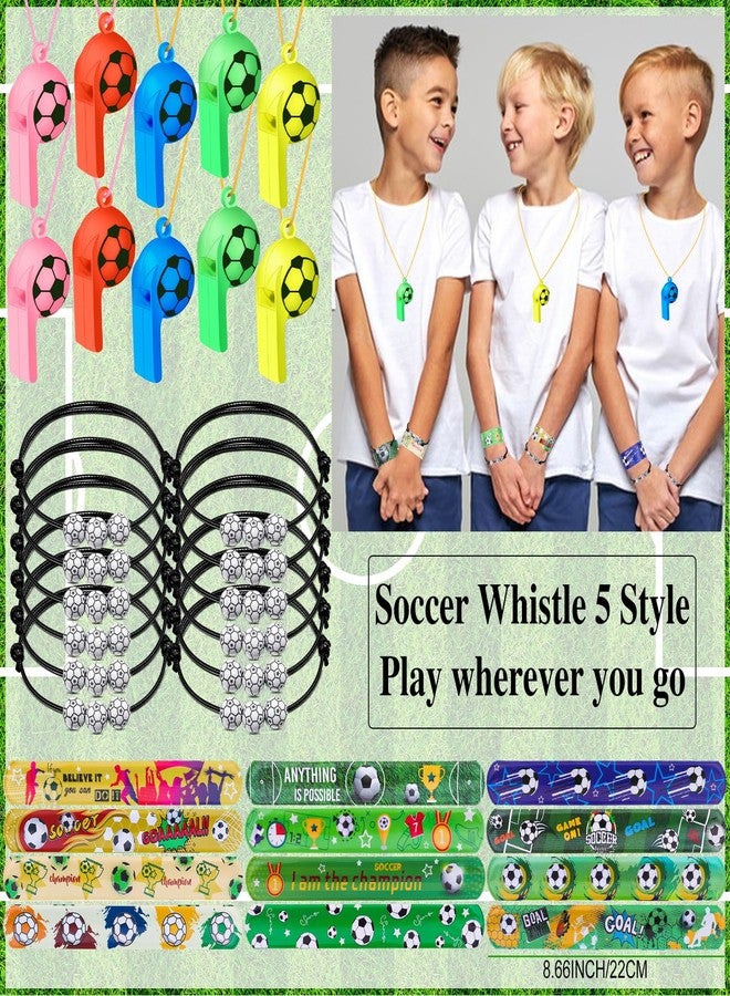 Moncinday 232Pcs Soccer Party Favors - Soccer Theme Birthday Party Decoration for Carnival Prizes, Pinata Filler Goodies Bag Fillers - Image 4