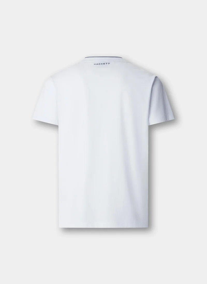 هاكيت Classic Fit Short Sleeve Branded T-Shirt