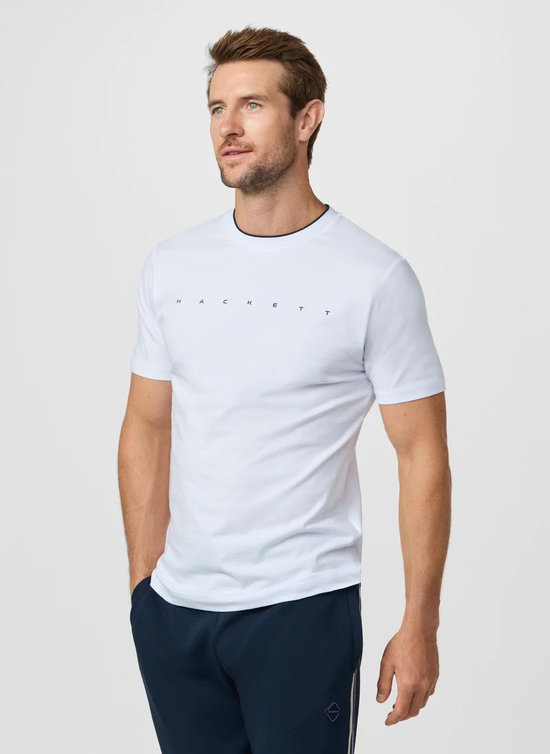 Classic Fit Short Sleeve Branded T-Shirt