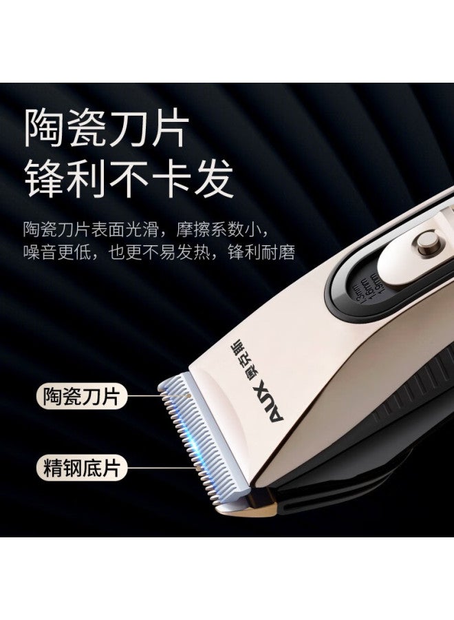 Aux Hair Clipper Professional Electric Trimmer For Adults And Children, Baby Hair Cutting Electric Shaver, Washable Blade Head, Home Use Hair Cutting Tool - Image 2