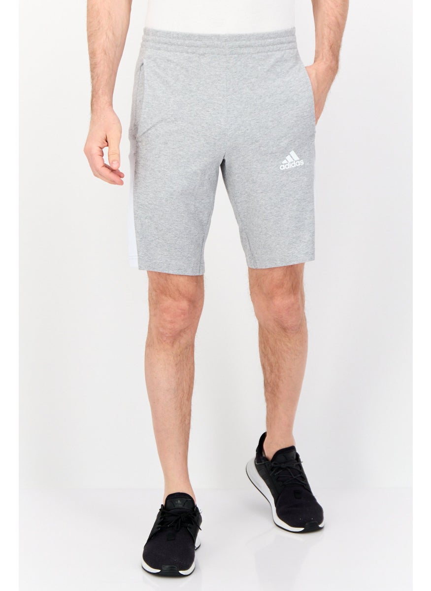 Adidas Men Sportswear Fit Training Shorts, Grey  - Image 1