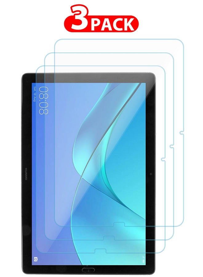 CATANES 3 Packs For Huawei MediaPad M5 10.8 Tablet Screen Protector Anti-Glare 9H Hardness Tempered Glass Scratch Resistant HD Display Screen Protector - Image 1