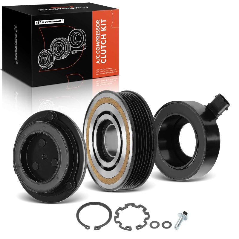 A-Premium طقم قفل ضاغط مكيف الهواء APremium متوافق مع شيفروليه كامارو 2010-2015 3.6L
