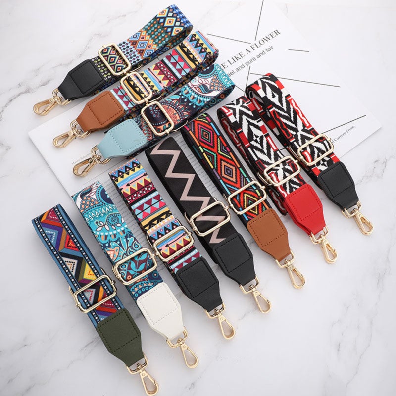 Adjustable Shoulder Strap: 75cm To 145cm Length, 3.8cm Width, Durable Nylon Canvas - Non-slip Secure Grip, Versatile Dual-purpose Strap For Crossbody And Single Shoulder Use - Image 2