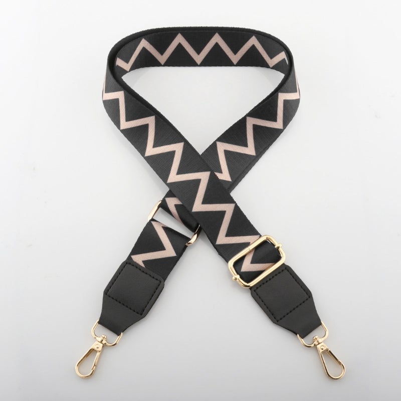Adjustable Shoulder Strap: 75cm To 145cm Length, 3.8cm Width, Durable Nylon Canvas - Non-slip Secure Grip, Versatile Dual-purpose Strap For Crossbody And Single Shoulder Use - Image 1