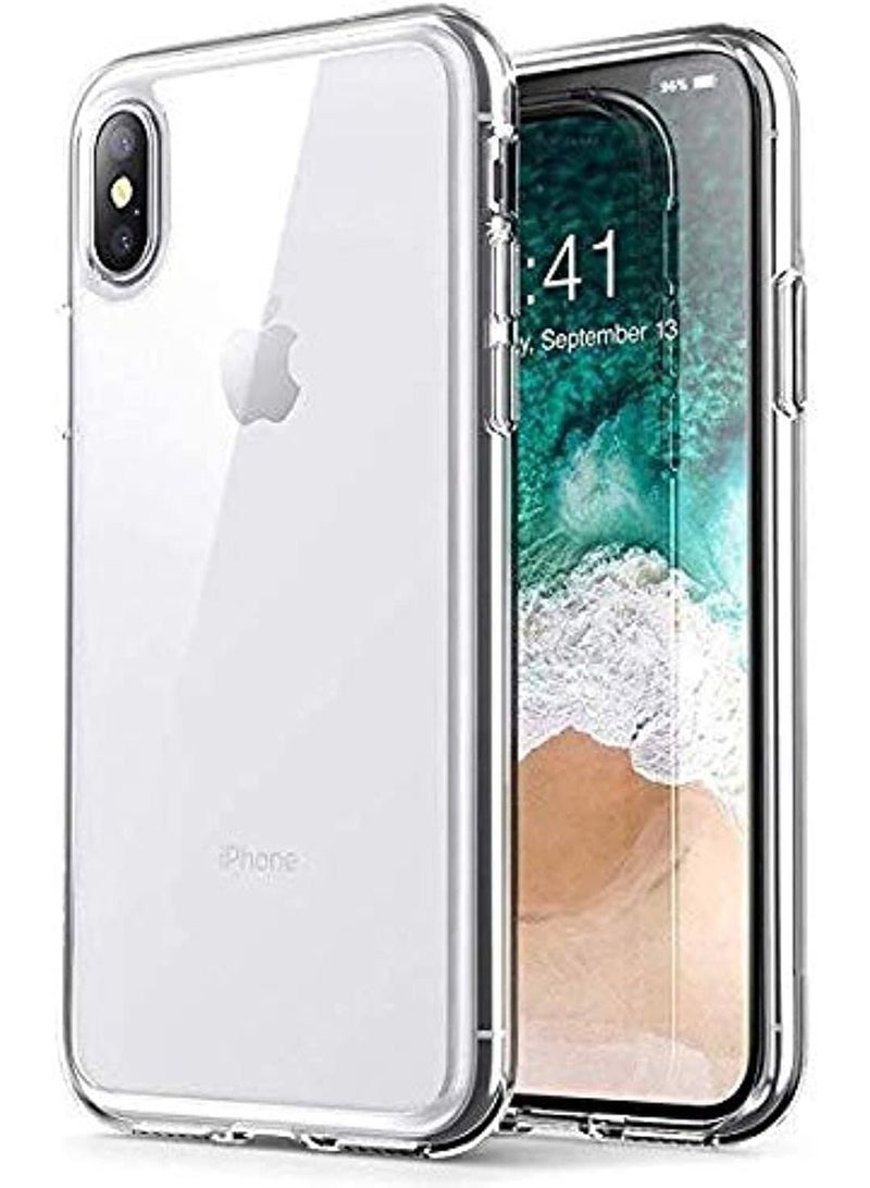 Plastic Back Cover, Apple Iphone X/XS, Clear - Image 1