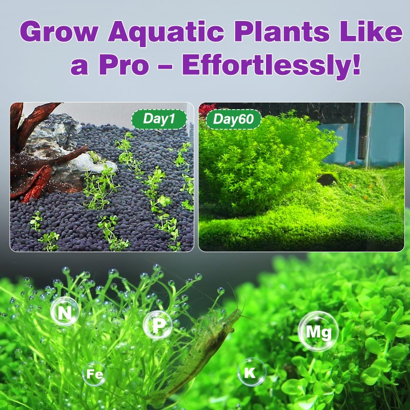 Hygger CO2 Upgraded Aquarium Soil Water Grass Mud, Ideal for Fish Tank Aquascaping Aquarium Substrate Soil for Plants and Shrimps, No Need to Wash (4.4 Pounds) - Image 4