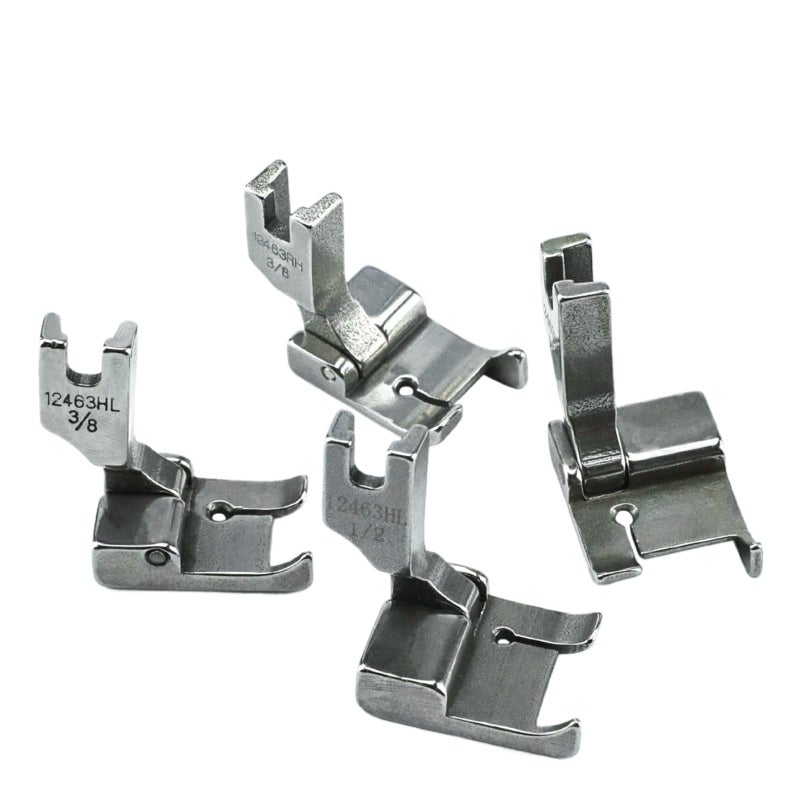 Blooy 12463RH LH Hinged RightLeft Raising Foot for Industrial Lockstitch Sewing Machine 38 12 4 PCSLot