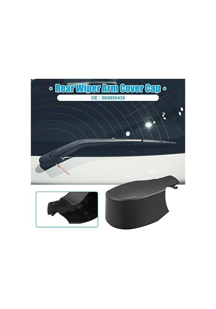 Vuzmode Rear Windshield Wiper Arm Nut Cover Cap for VW Golf - Image 2