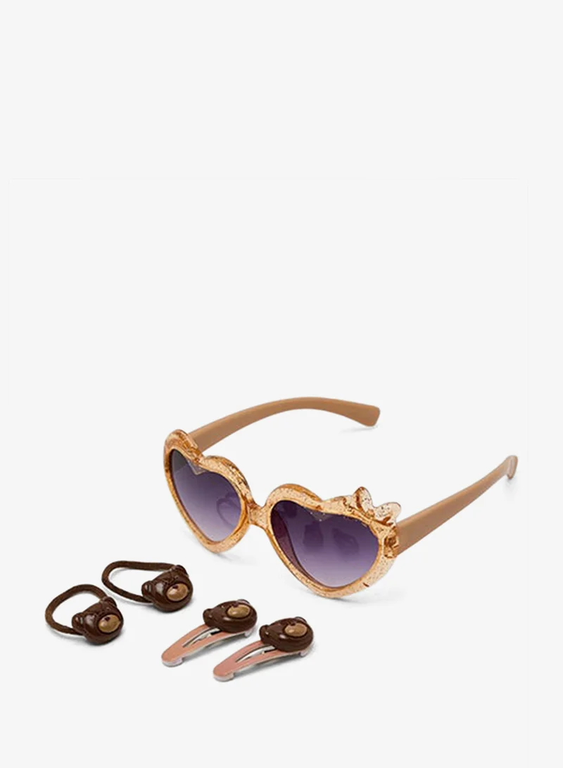 أر أند بي Sunglasses & Hair Accessories Set
