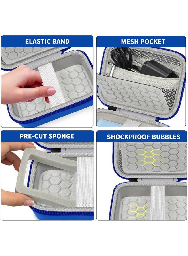 Comecase Carrying & Protective Case for Digital Camera, AbergBest 21 Mega Pixels 2.7" LCD Rechargeable HD/Kodak Pixpro/Canon PowerShot ELPH 180/190 / Sony DSCW800 / DSCW830 Cameras for Travel - Blue - Image 4