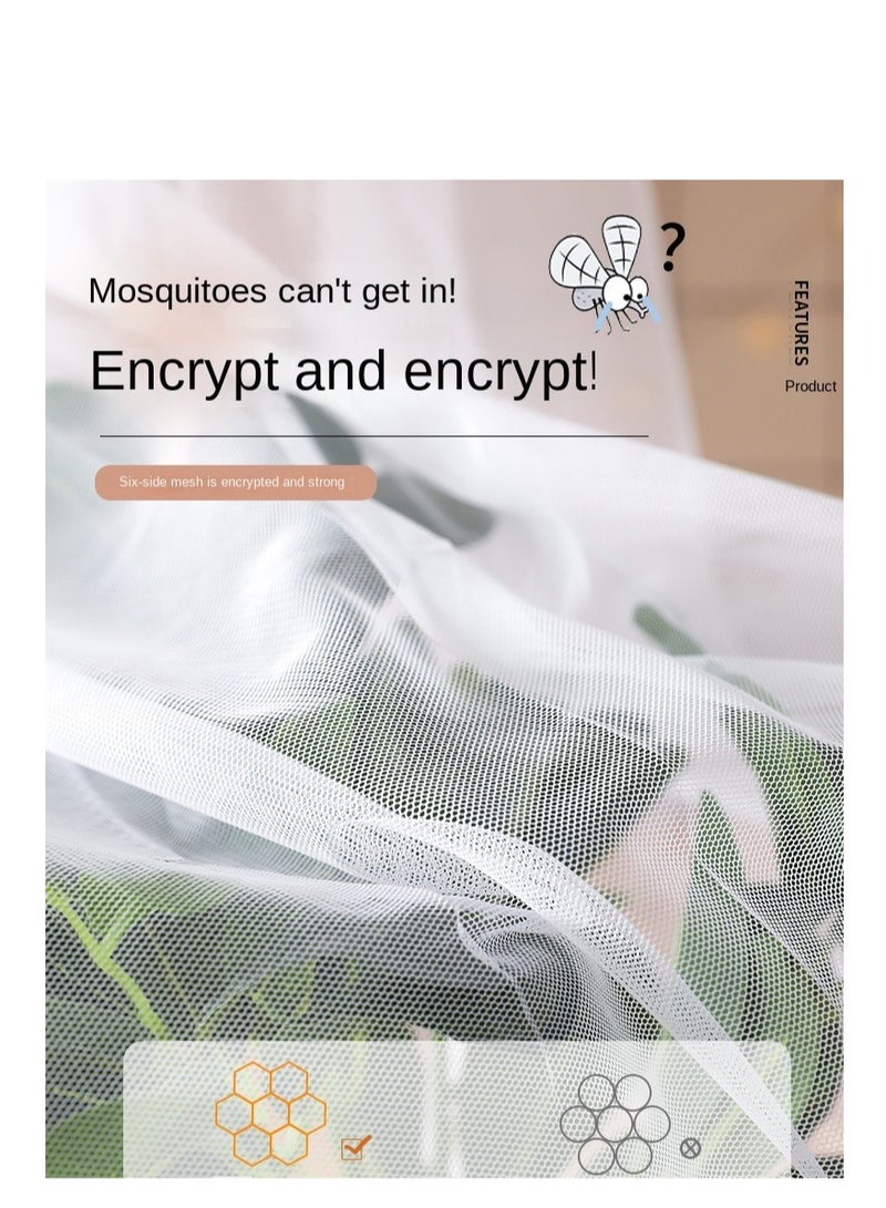 Y&D Bed Canopy Tents Curtain Blackout Curtain Single Bed Tent Curtain Student Shading Cloth Bed Canopy Mosquito Net Student Sleep Privacy Protection - Image 4