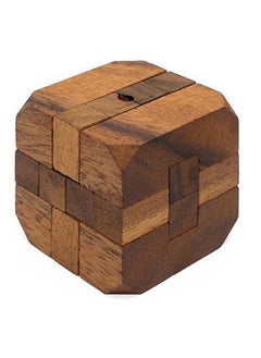 Hidden Passage: 3D Wooden Brain Teaser Puzzle By Siammandalay With Sm Gift Box Stem Skill Builder Interlocking Game. Educational Problem Solving Game For Adults. Handmade Desk Accent For Offices