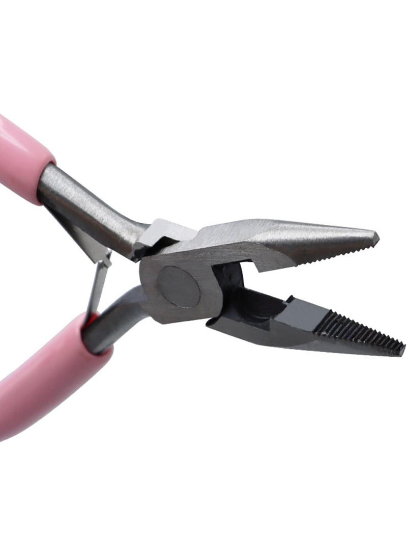 GGOOT 9 Pieces Jewelry Pliers Set Jewelry Making Hardware Winding Pliers for Necklaces Jewellery Making Repair Tool  - Image 4