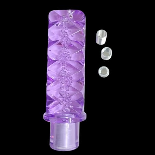 YOURKARTS.COM Crystal Katana Design Car Gear Knob (Purple, 20CM) – Samurai Sword Inspired Manual Shifter | Drift Style Gear Stick | car Accessories 2025 for JDM & Racing Lovers - Image 2