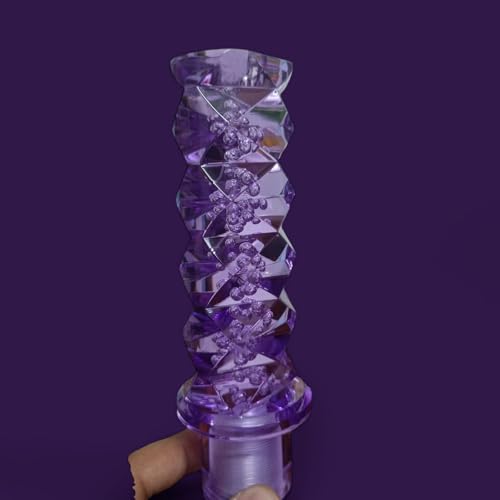 YOURKARTS.COM Crystal Katana Design Car Gear Knob (Purple, 20CM) – Samurai Sword Inspired Manual Shifter | Drift Style Gear Stick | car Accessories 2025 for JDM & Racing Lovers - Image 5