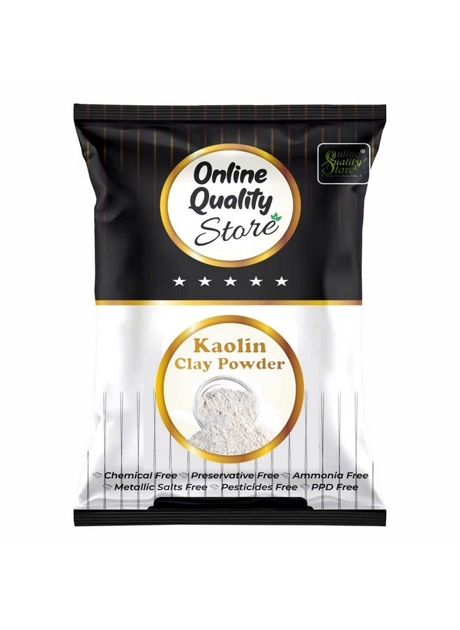 Online Quality Store Natural Kaolin Clay Powder |China Clay - For Acne, Blackheads |Face Masks |Kaolin Clay Powder For Face Organic |Kaolin Powder For Skin |China Clay Powder |Face Care Products,100G  - Image 1