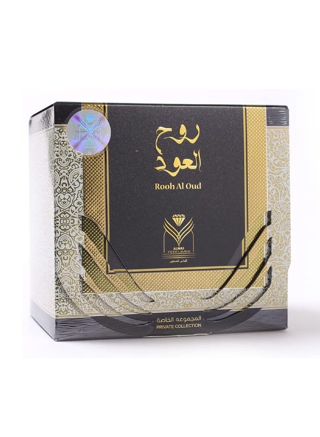 الماس بخور روح العود فاخر 40 جرام من الماس – مزيج شرقي بدهن العود والعنبر والمسك لتعطير المنزل والمناسبات - Image 4