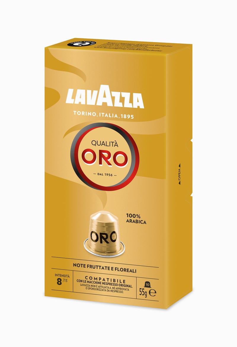 Lavazza Qualita Oro Coffee Capsules 10 Capsules (55g) - Image 2
