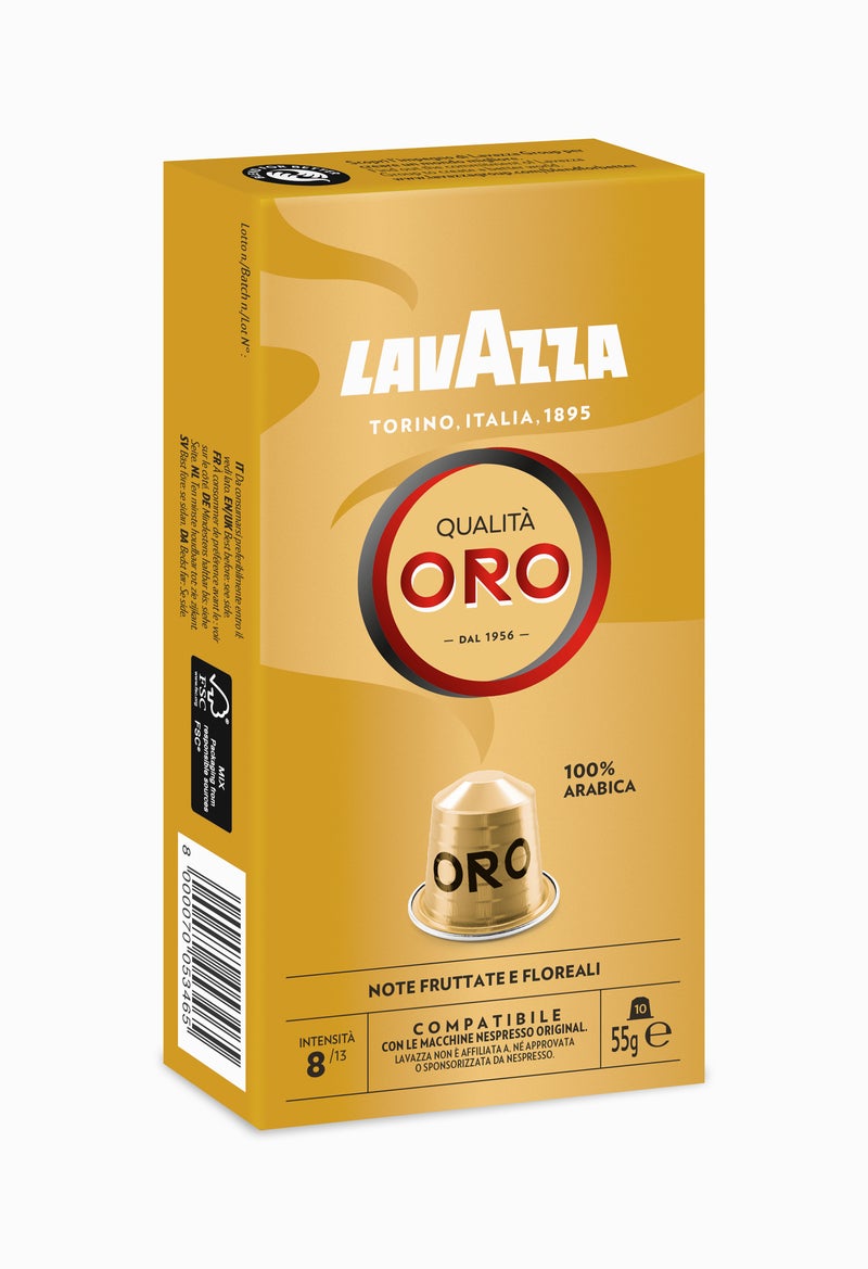 Lavazza Qualita Oro Coffee Capsules 10 Capsules (55g) - Image 3