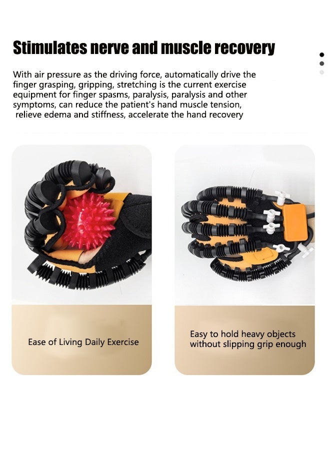 HaHaHai Rehabilitation robot glove for stroke patient，Stroke patient training device for finger orthotics for long-term relief of finger cramps  - Image 5