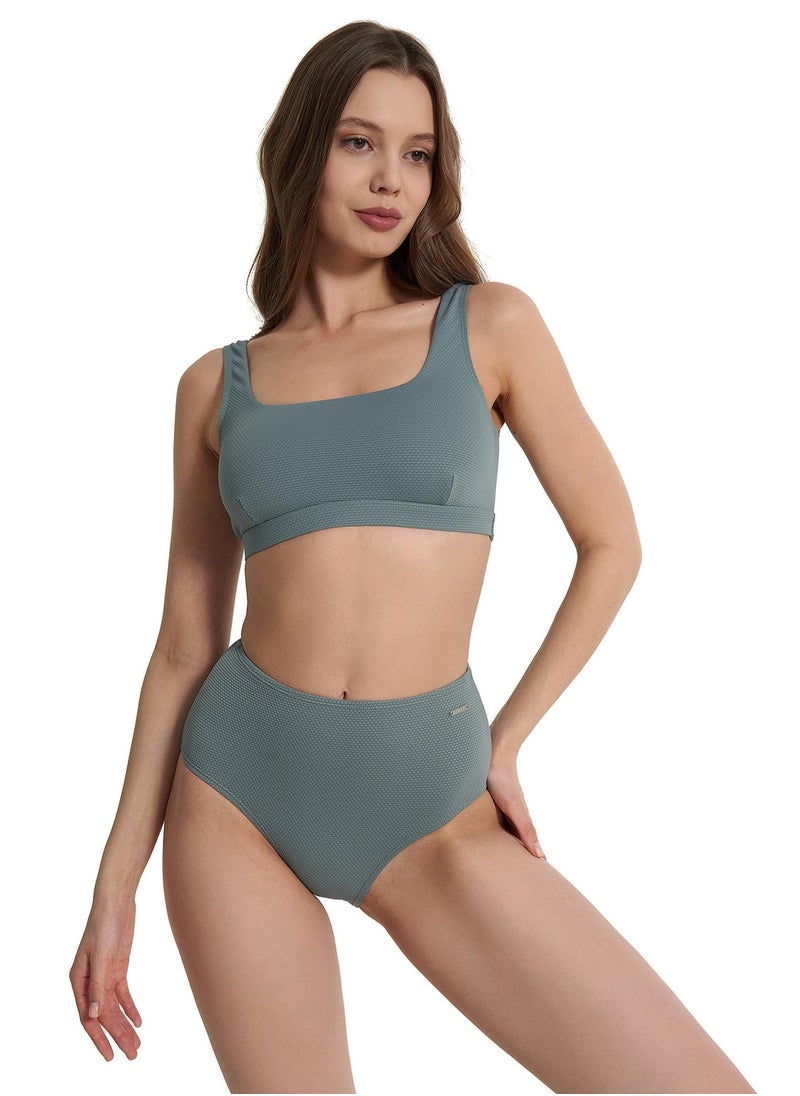 Joss Joss Women’s Olive Bathing Bodice – Quick-Dry, Durable & Comfortable, Perfect for Swimming, Sunbathing, and Beach Games  - Image 1