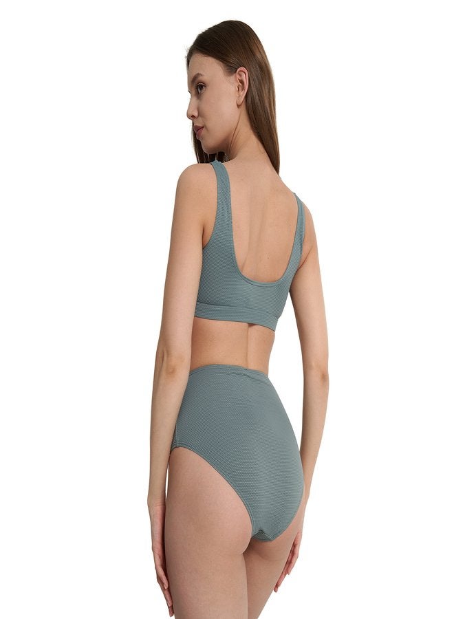 Joss Women’s Olive Bathing Bodice – Quick-Dry, Durable & Comfortable, Perfect for Swimming, Sunbathing, and Beach Games - Image 2