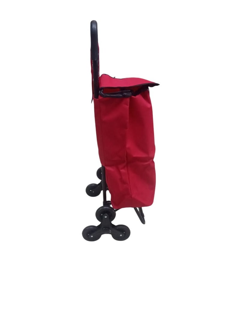 Murano foldable shopping cart with 6 wheels  - Image 3