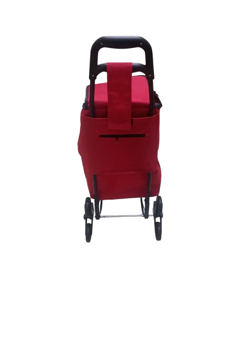 Murano foldable shopping cart with 6 wheels  - Image 4